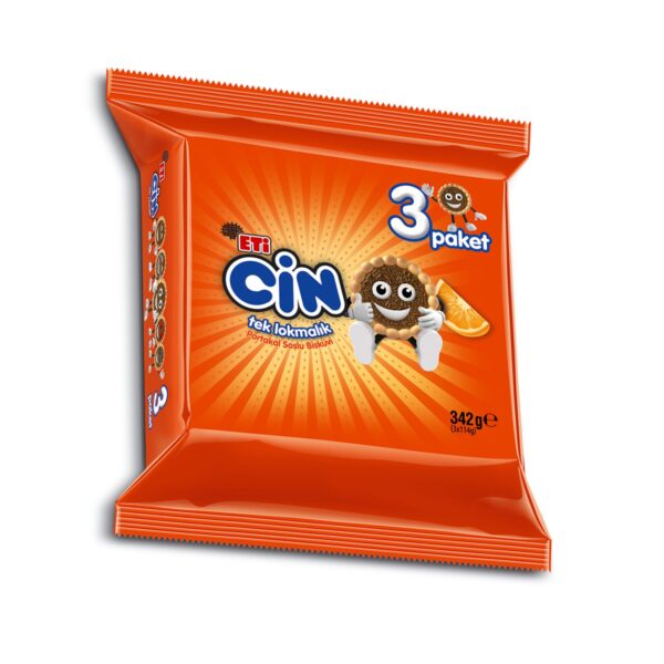 Eti Cin Portakal Bisküvi / CIN ORANGE BISCUIT – 342 g