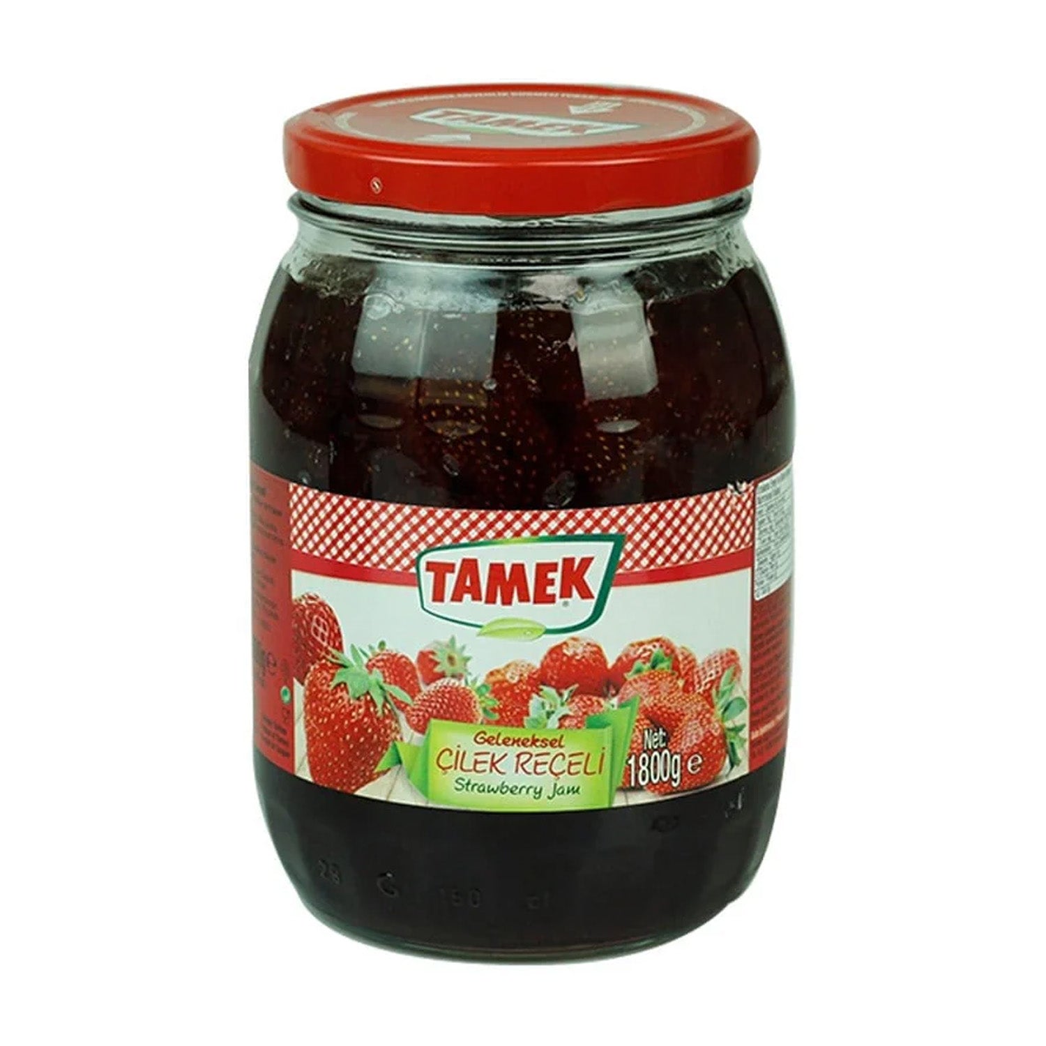 ifp-8690575111229-0-ec84e07639d7cfdf Tamek Reçel Çilek / JAM STRAWBERRY – 1800 g - Image 1