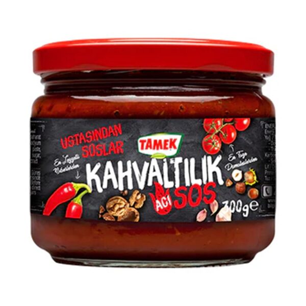 Tamek Kahvaltılık Sos Acılı / BREAKFAST SAUCE HOT300GR – 300 g