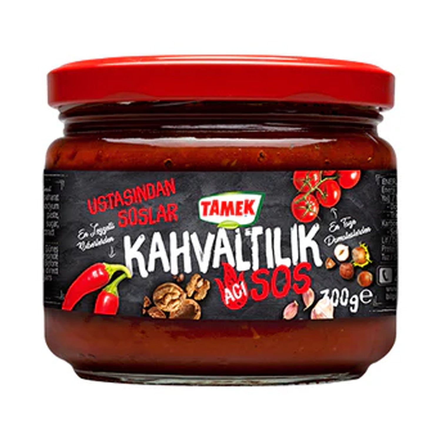 ifp-8690575171520-0-a9f9a027f6704da7 Tamek Kahvaltılık Sos Acılı / BREAKFAST SAUCE HOT300GR – 300 g - Image 1