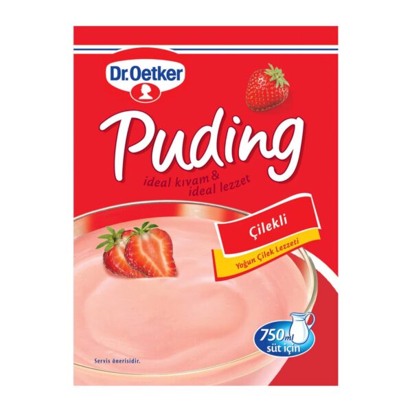 Dr.Oetker Puding Çilekli / PUDING STRWBRRY – 120 g