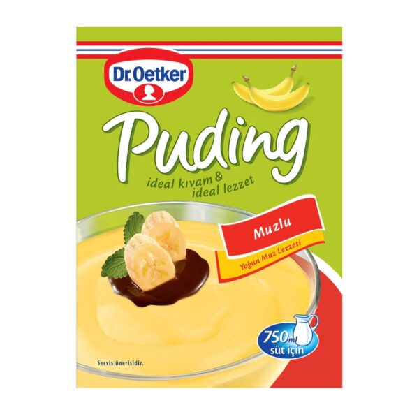 Dr.Oetker Puding Muz / PUDING BANANA – 120 g