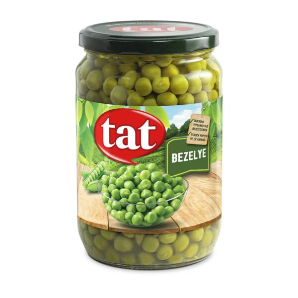 Tat Yeşil Bezelye Kavanoz / GREEN PEAS JAR – 680 g