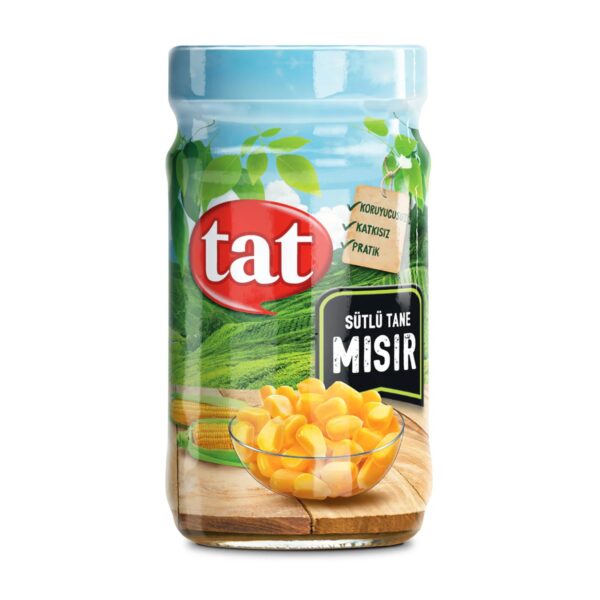 Tat Mısır Cam Kavanoz / CORN GLASS JAR – 320 g