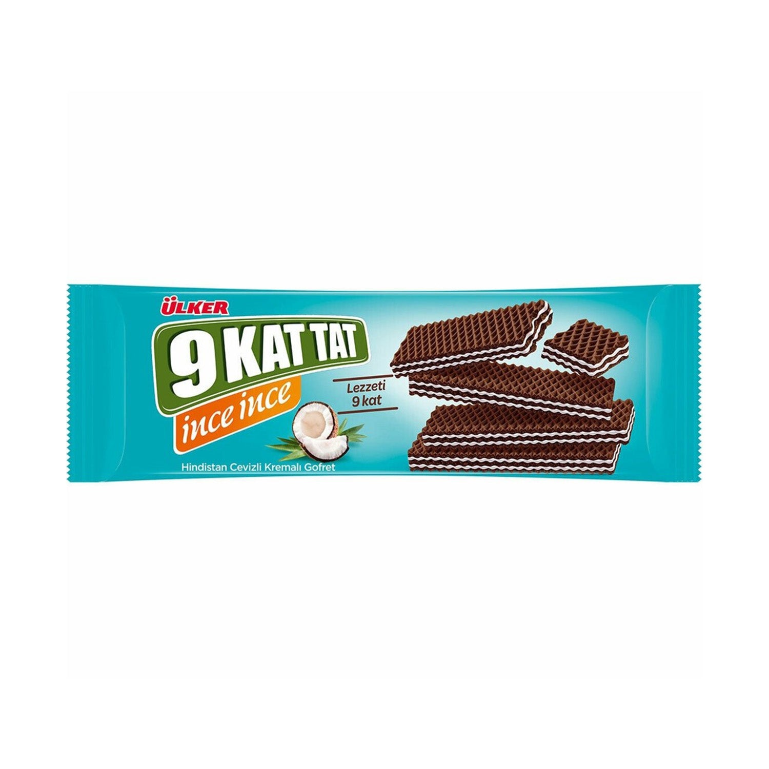 ifp-8690766085735-0-9ac13f7920ee8a7f Ülker 9 Kat Hindistan Cevizli İnce Gofret / WAFER COCONUT – 114 g - Image 1