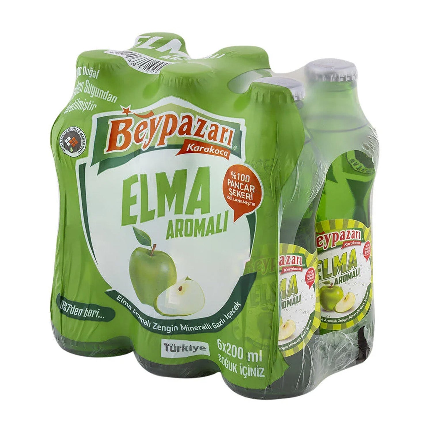 ifp-8691381000103-0-af36bb4bbbe60e5f Beypazarı Elma Maden Suyu / MIN.WTR APPLE6* – 6 × 200 ml - Image 1