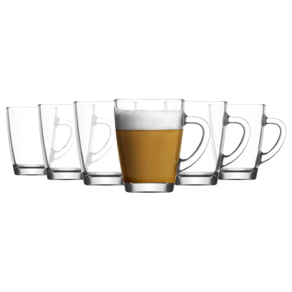 Lav Kupa Seti 6 Parça / #VEG422 GLASS MUG – 6 ct