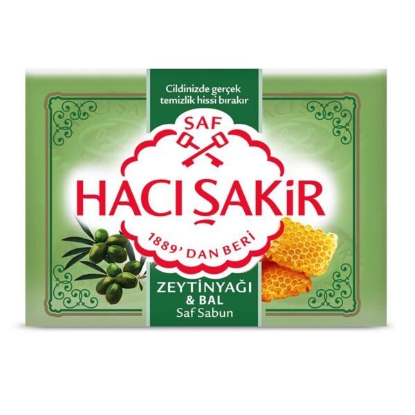 Hacı Şakir Sabun Zeytinyağı&Bal / HACISAKIR SOAP O.OIL&HNY4* – 4 × 150 g