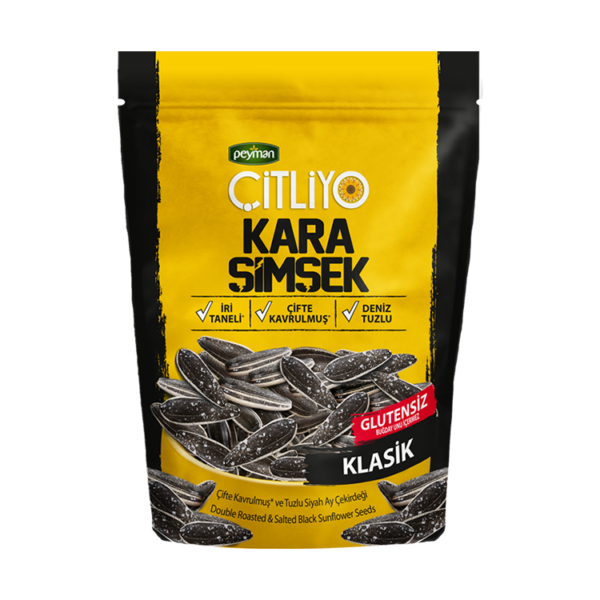 Peyman Siyah Tuzlu Ayçekirdeği / SNFLWR BLCK SLTD – 284 g