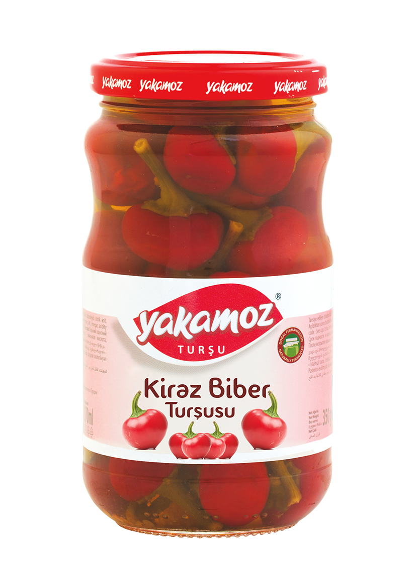 ifp-8697402645568-0-338d1b8376edeaf9 Yakamoz Kırmızı Kiraz Biber / CHERRY PPRPICKLE – 720 ml - Image 1