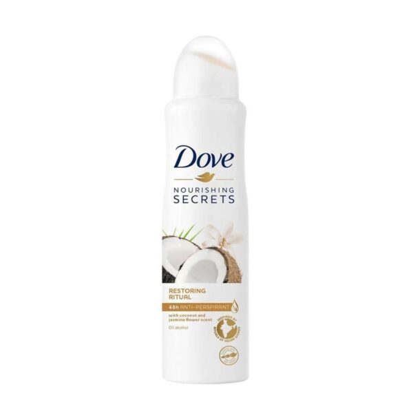 Dove Hindistan Cevizi ve Yasemin Terleme Önleyici Deodorant Sprey / BODYSPRY RESTOR RTL150ML – 150 ml