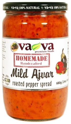 ajvar Vava Acili Ajvar Ev Yapimi / Hot Ajvar Homemade - 680 Gr - Image 1