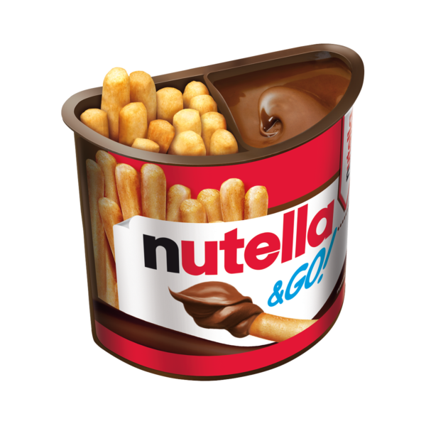 Nutella & Go Fındık Kreması ve Ekmek Çubukları / & Go Hazelnut Spread with Breadsticks – 52 g