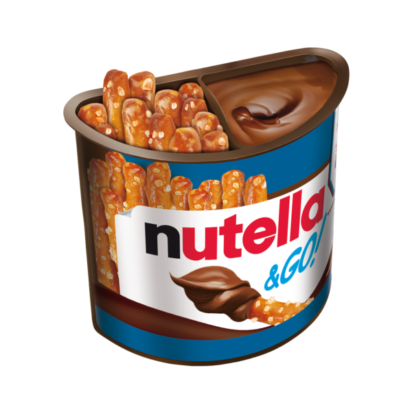 Nutella & Go Fındık Kreması ve Pretzel / & Go Hazelnut Spread with Pretzel Sticks – 54 g