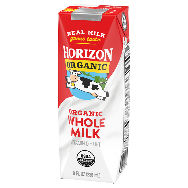 Horizon Organic Whole Milk – 236 ml