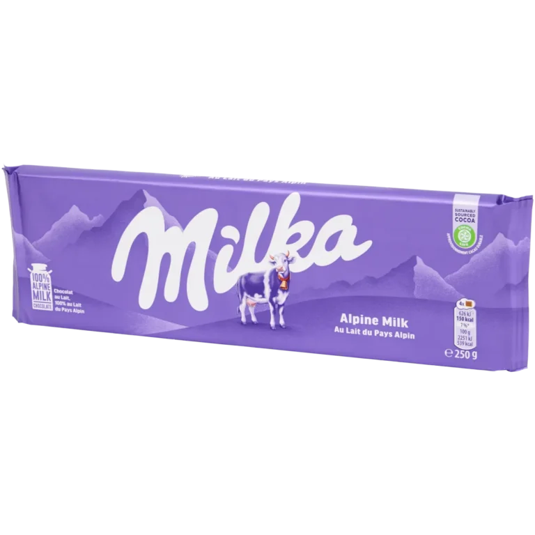 Milka Alpine Milk Chocolate – 250 g