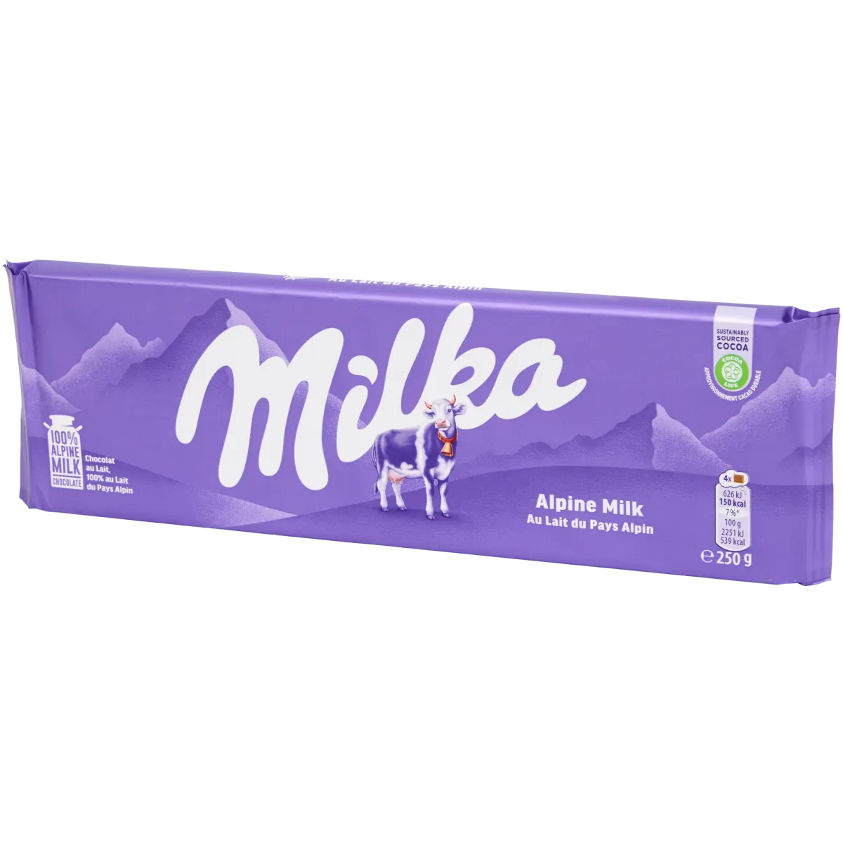 Milka Alpine Milk Chocolate – 250 g Milka Alpine Milk Chocolate – 250 g