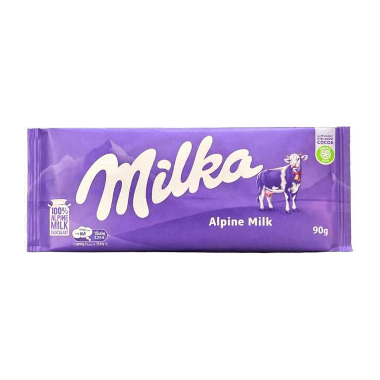 Milka Alpine Milk Chocolate – 90 g