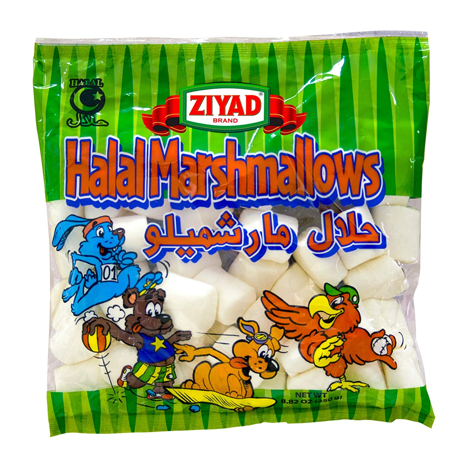 Ziyad White Halal Marshmallows – 250 g Ziyad White Halal Marshmallows – 250 g
