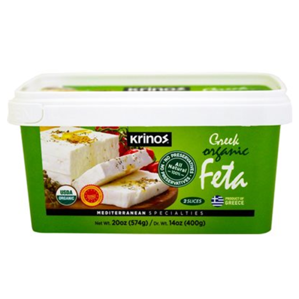 Krinos Organik Feta / Organic Feta – 400 g
