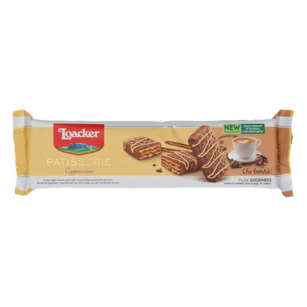 Loacker Patisserie Cappuccino Wafers – 100 g