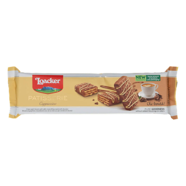 Loacker Patisserie Cappuccino Wafers – 100 g