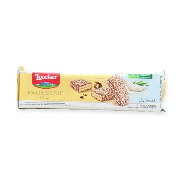 Loacker Patisserie Coconut Wafers – 100 g