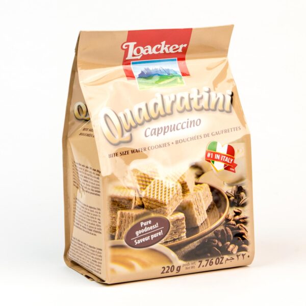Loacker Cappuccino Wafers – 220 g