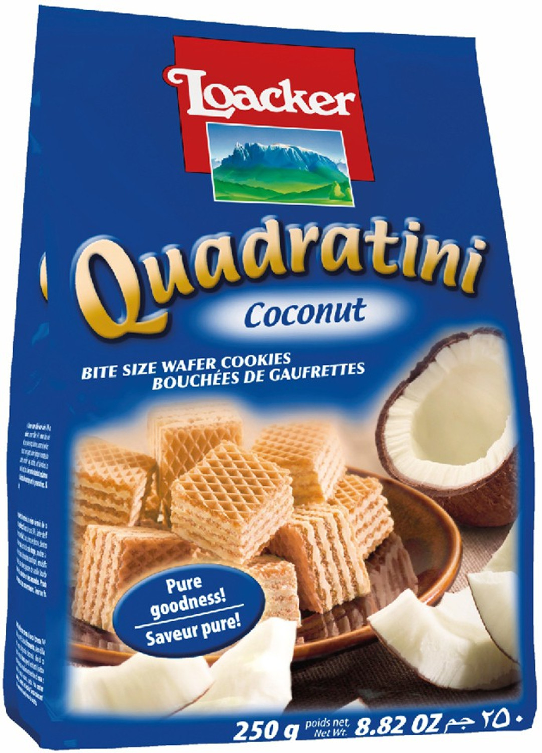 Loacker Coconut Wafers – 250 g Loacker Coconut Wafers – 250 g