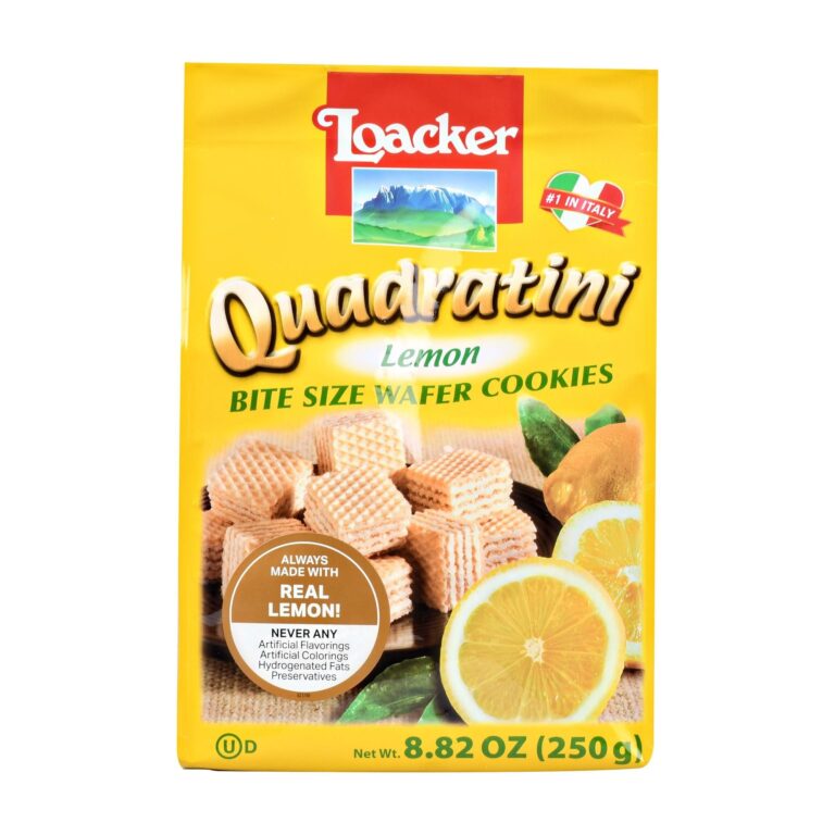 Loacker Lemon Wafers – 250 g