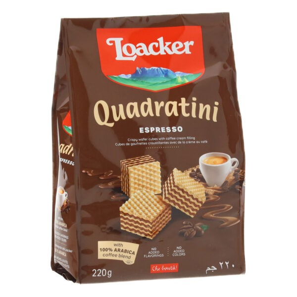 Loacker Espresso Wafers – 220 g