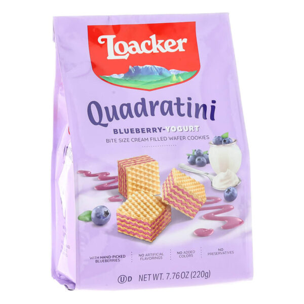 Loacker Blueberry Wafers – 220 g