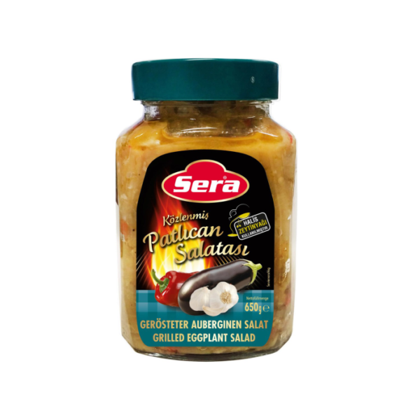 Sera Közlenmiş Patlıcan Salatası / Grilled Eggplant Salad – 650 g