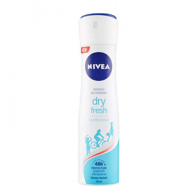 Nivea Dry Fresh Body Spray – 150 ml