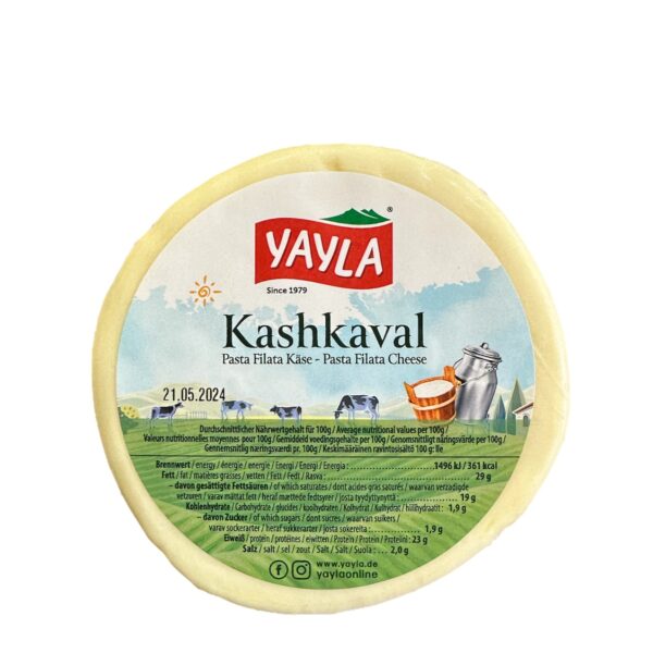 Yayla Kaşar / Kashkaval Cheese – 400 g