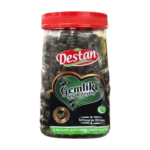 Destan Black Olives, XS–S – 600 g