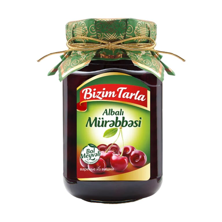 Bizimtarla Vişne Reçeli / Sour Cherry Jam – 400 g