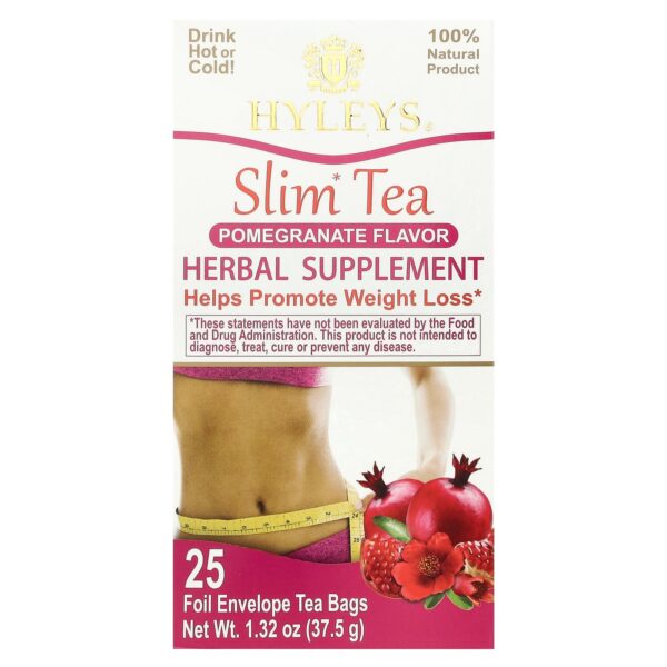 Hyleys Slim Tea Pomegranate – 25 tea bags