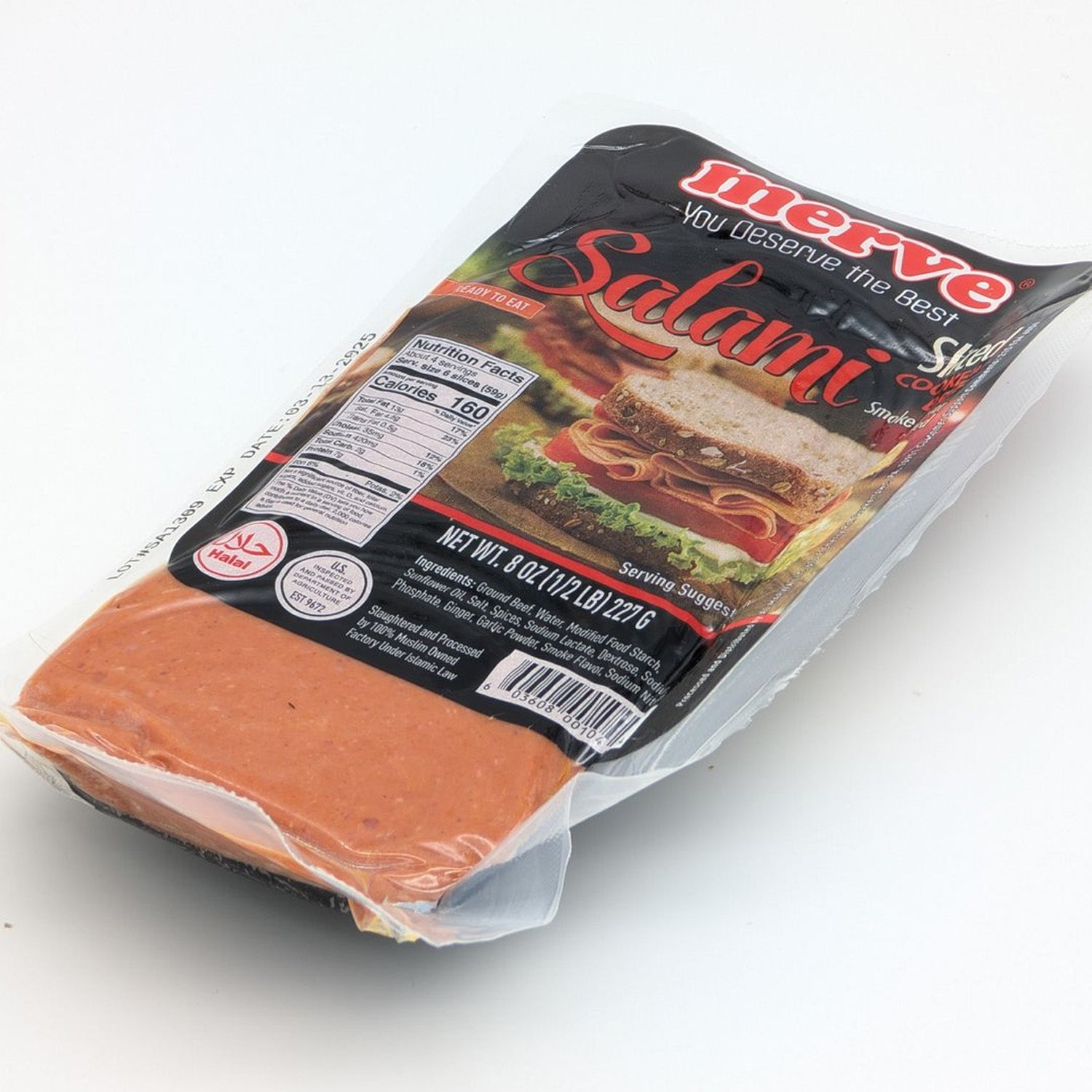 Merve Dana Dilim Salam / BEEF SLICED SALAMI – 8 oz Merve Dana Dilim Salam / BEEF SLICED SALAMI – 8 oz