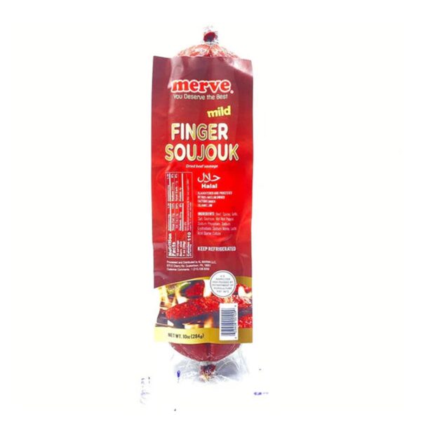 Merve Acısız Parmak Sucuk / Mild Finger Soujouk – 10 oz