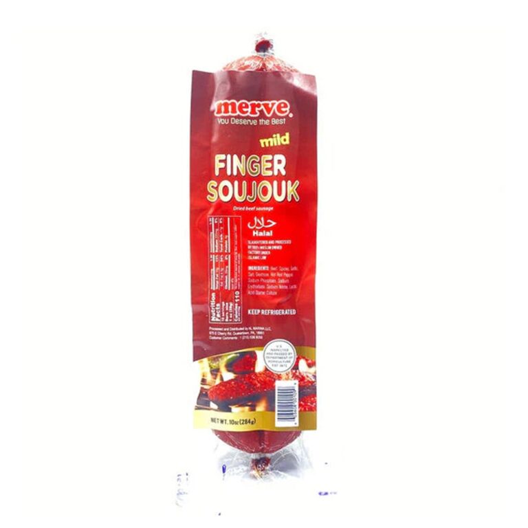 Merve Acısız Parmak Sucuk / Mild Finger Soujouk – 10 oz