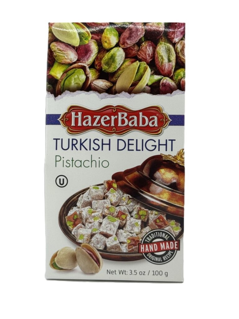 Hazerbaba Pistachio Turkish Delight – 100 g