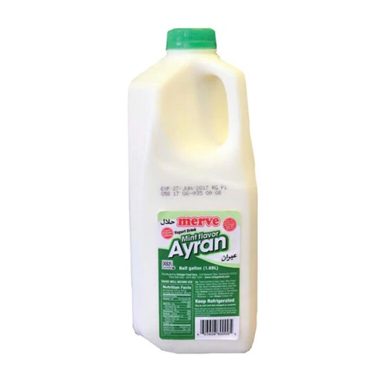 Merve Naneli Ayran / Mint Yogurt Drink – 0.5 gal