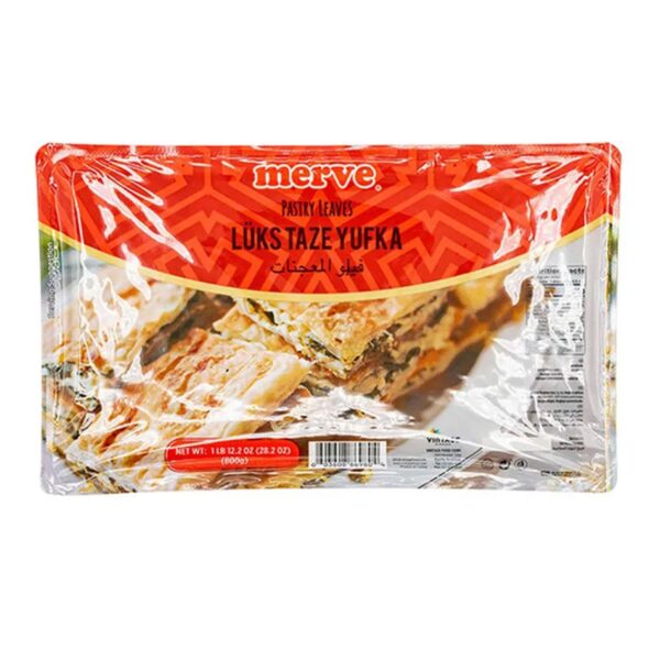 Merve Lüks Yufka / Phyllo Pastry Sheets (6 Sheets) – 800 g