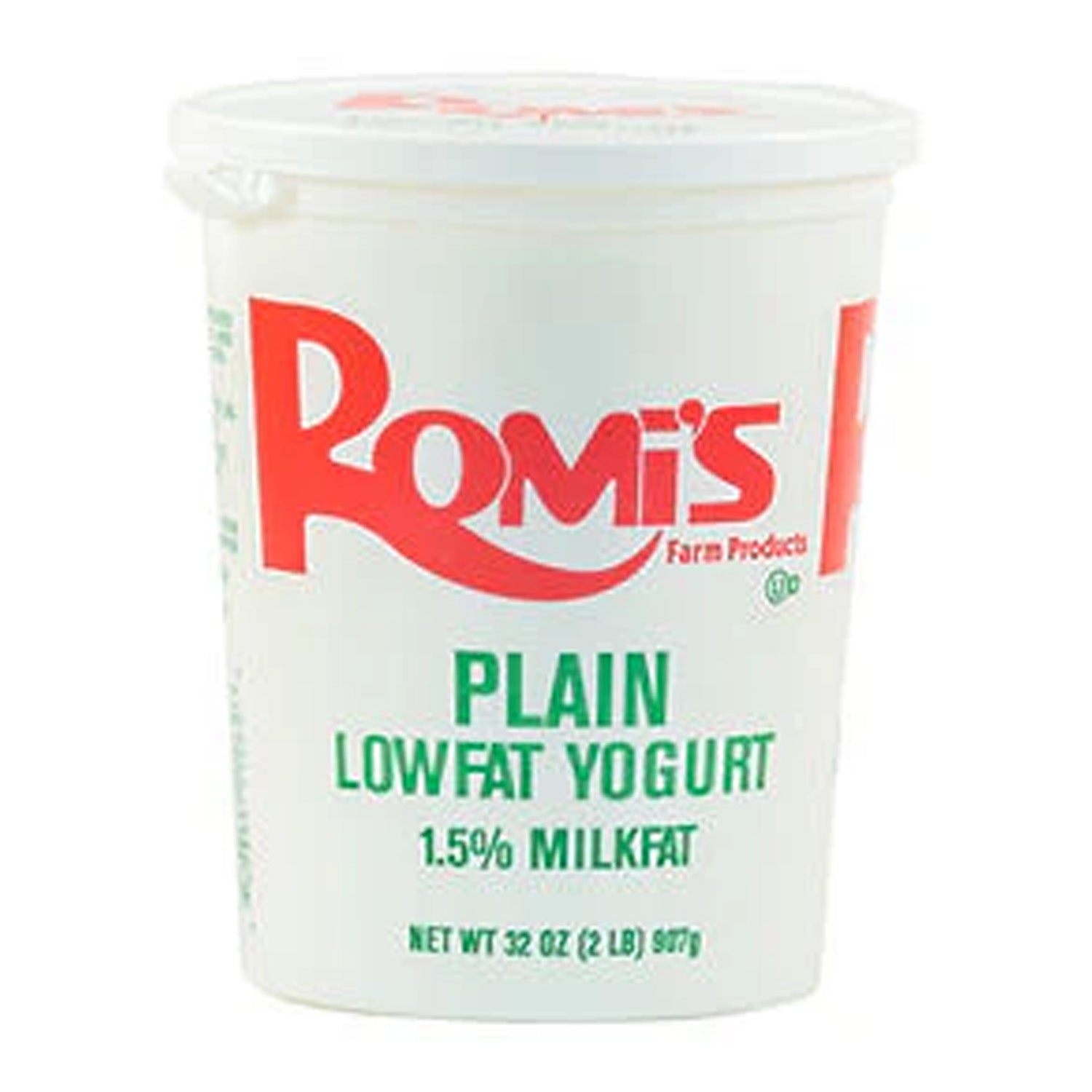 Romis Az Yağlı Sade Yoğurt / Plain Lowfat Yogurt – 2 lb Romis Az Yağlı Sade Yoğurt / Plain Lowfat Yogurt – 2 lb
