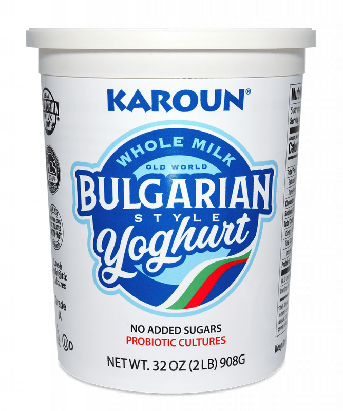 Karoun Bulgarian Plain Whole Milk Yogurt – 2 lb