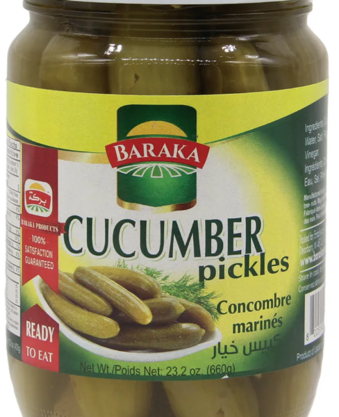 Baraka Cucumber Pickles – 660 g