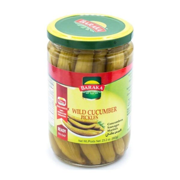Baraka Wild Cucumber Pickles – 660 g