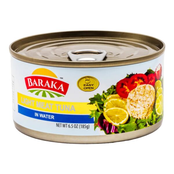 Baraka Light Tuna in Water – 185 g