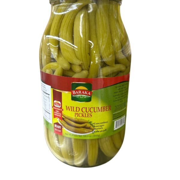 Baraka Wild Cucumber Pickles – 3 kg